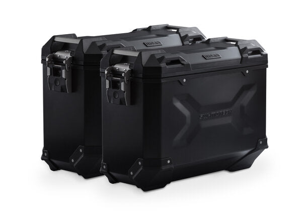 SW Motech TRAX ADV aluminum case system Black 45L