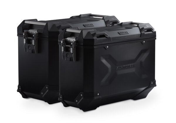 SW Motech TRAX ADV aluminum case system Black