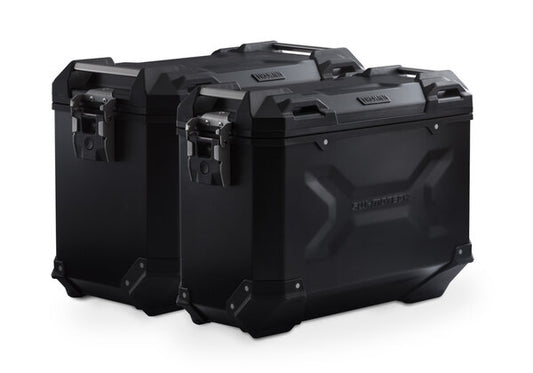 SW Motech TRAX ADV aluminum case system Black